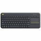 Клавіатура Logitech Touch K400 Plus Wireless Touch UA Black (920-007145) - фото 2 - інтернет-магазин електроніки та побутової техніки TTT