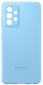 Панель Silicone Cover для Samsung Galaxy A52 (A525) EF-PA525TLEGRU Blue - фото 3 - интернет-магазин электроники и бытовой техники TTT
