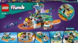 Конструктор LEGO Friends Човен морської рятувальної бригади 717 деталей (41734) - фото 10 - інтернет-магазин електроніки та побутової техніки TTT