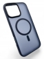 Панель BeCover Metal Buttons Case MagSafe для Apple iPhone 16 Pro (712097) Blue - фото 2 - інтернет-магазин електроніки та побутової техніки TTT