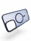 Панель BeCover Metal Buttons Case MagSafe для Apple iPhone 16 Pro (712097) Blue - фото 3 - інтернет-магазин електроніки та побутової техніки TTT