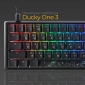 Клавіатура Ducky One 3 Mini Cherry MX Red RGB UA USB (DKON2161ST-RUAPXCLAWSC1) Black - фото 4 - інтернет-магазин електроніки та побутової техніки TTT