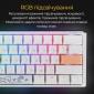 Клавіатура Ducky One 3 Mini Cherry MX Red RGB UA USB (DKON2161ST-RUAPXPWWWSC1) White - фото 6 - інтернет-магазин електроніки та побутової техніки TTT