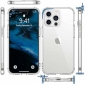 Панель Anti-Shock BeCover для Apple iPhone 13 Pro (706981) Clear  - фото 2 - інтернет-магазин електроніки та побутової техніки TTT