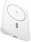 УМБ Hoco J140A Tony Magnetic MagSafe 15W + PD20W 5000 mAh White - фото 3 - интернет-магазин электроники и бытовой техники TTT