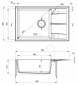 Кухонная мойка Deante ERIDAN (ZQE_T11B) - фото 2 - интернет-магазин электроники и бытовой техники TTT