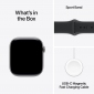 Apple Watch Series 11 GPS 46mm Space Grey Aluminium Case with Black Sport Band - M/L (MEV44RK/A) - фото 3 - интернет-магазин электроники и бытовой техники TTT