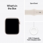 Apple Watch SE 3 (2025) GPS 44mm Starlight Aluminium Case with Starlight Sport Band - M/L (MEHJ4RK/A) - фото 3 - интернет-магазин электроники и бытовой техники TTT