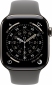 Apple Watch Series 11 GPS + Cellular 42mm Natural Titanium Case with Stone Grey Sport Band - M/L (MF8N4RK/A) - фото 2 - интернет-магазин электроники и бытовой техники TTT