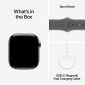 Apple Watch Series 11 GPS + Cellular 42mm Natural Titanium Case with Stone Grey Sport Band - M/L (MF8N4RK/A) - фото 3 - интернет-магазин электроники и бытовой техники TTT
