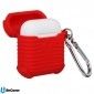 Чохол Protective i-Smile для Apple AirPods IPH1371 (702352) Red - фото 2 - інтернет-магазин електроніки та побутової техніки TTT