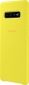 Панель Samsung Silicone Cover для Samsung Galaxy S10 Plus (EF-PG975TYEGRU) Yellow - фото 2 - интернет-магазин электроники и бытовой техники TTT