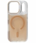 Панель BeCover FIBRA Star Shine with MagSafe для Apple iPhone 17 Pro (715426) Desert Gold - фото 2 - інтернет-магазин електроніки та побутової техніки TTT