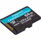 Карта памяти Kingston Canvas Go! Plus microSDXC 64GB UHS-I U3 V30 (SDCG4/64GBSP) - фото 2 - интернет-магазин электроники и бытовой техники TTT