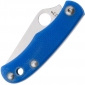 Нож Spyderco Honeybee, 12C27, G-10 Blue - фото 2 - интернет-магазин электроники и бытовой техники TTT