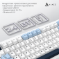 Клавіатура бездротова Ajazz AK820 MAX PLUS Daydream Switch RGB Wireless/Bluetooth/USB (AK820MAX-DD-BWD) White  - фото 3 - інтернет-магазин електроніки та побутової техніки TTT
