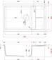 Кухонная мойка гранит Elleci Zen 105 K96 White - фото 4 - интернет-магазин электроники и бытовой техники TTT