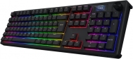 Клавіатура бездротова Hator Skyfall 65 Pro Aurum Vanila Silent RGB Wireless/Bluetooth/USB US (HTK4160) Grey/Black  - фото 2 - інтернет-магазин електроніки та побутової техніки TTT