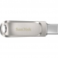 USB флеш накопитель SanDisk Ultra Dual Drive Luxe 256GB USB Type-C (SDDDC4-256G-G46) Silver - фото 4 - интернет-магазин электроники и бытовой техники TTT