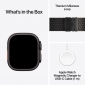 Apple Watch Ultra 4 GPS + Cellular 49mm Black Titanium Case with Black Titanium Milanese Loop - M (MJAV4QI/A) - фото 7 - интернет-магазин электроники и бытовой техники TTT
