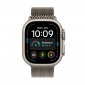 Apple Watch Ultra 4 GPS + Cellular 49mm Natural Titanium Case with Natural Titanium Milanese Loop - S (MJA84QI/A) - фото 2 - интернет-магазин электроники и бытовой техники TTT
