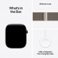 Apple Watch Series 12 GPS + Cellular 42mm Natural Titanium Case with Natural Milanese Loop (MJGH4RK/A) - фото 7 - интернет-магазин электроники и бытовой техники TTT