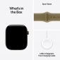Apple Watch Series 12 GPS + Cellular 42mm Dark Bronze Aluminium Case with Olive Sport Band - M/L (MJG54RK/A) - фото 3 - интернет-магазин электроники и бытовой техники TTT