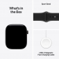 Apple Watch Series 12 GPS + Cellular 42mm Black Aluminium Case with Black Sport Band - S/M (MJG04RK/A) - фото 3 - интернет-магазин электроники и бытовой техники TTT