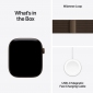 Apple Watch Series 12 GPS 42mm Dark Bronze Aluminium Case with Dark Bronze Milanese Loop (MKDC4RK/A) - фото 3 - интернет-магазин электроники и бытовой техники TTT