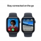 Apple Watch SE 3 GPS 44mm Starlight Aluminium Case with Sand Sport Band - S/M (MJL34RK/A) - фото 6 - інтернет-магазин електроніки та побутової техніки TTT