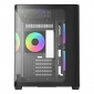 Корпус Iota C50 Curve ARGB (IOTA-C50-BKD300CD-GL) Black  - фото 2 - интернет-магазин электроники и бытовой техники TTT