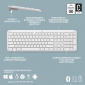 Клавиатура беспроводная Logitech K950 Bluetooth/Wireless (920-012466) Off-White  - фото 3 - интернет-магазин электроники и бытовой техники TTT