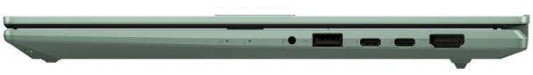 Ноутбук Asus Vivobook S 15 K3502ZA-BQ407 (90NB0WK3-M00NC0) Brave Green - фото 2 - интернет-магазин электроники и бытовой техники TTT