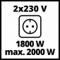 Генератор Einhell TC-IG 2000 (4152590) - фото 5 - интернет-магазин электроники и бытовой техники TTT
