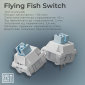 Клавіатура бездротова EPOMAKER Ajazz AK820 Pro 75% Flying Fish Switch Hot-Swap RGB UA Wireless/Bluetooth/USB (AK820-PRO-W-FF) White  - фото 7 - інтернет-магазин електроніки та побутової техніки TTT