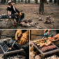 Гриль складаний Naturehike Foldable Mini Picnic BBQ Grill NH20CJ006 (6927595767672) - фото 4 - інтернет-магазин електроніки та побутової техніки TTT