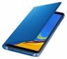 Чехол-книжка Samsung Wallet Cover для Samsung Galaxy A7 2018 (EF-WA750PLEGRU) Blue - фото 2 - интернет-магазин электроники и бытовой техники TTT
