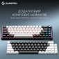 Клавіатура бездротова GamePro Asgard Valhalla MK210B Pro 65% RGB Wireless/Bluetooth/USB Black - фото 7 - інтернет-магазин електроніки та побутової техніки TTT