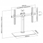Підставка для телевізора ITech KFG-3 - фото 3 - інтернет-магазин електроніки та побутової техніки TTT