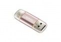 USB флеш накопитель APACER AH190 32GB Lightning Dual USB 3.1 Золотистый - фото 2 - интернет-магазин электроники и бытовой техники TTT