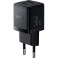 Сетевое зарядное устройство Baseus Palm Fast Charger USB-A USB-C 30 Вт PD3.0 QC4.0 + кабель Type-C 60 Вт 1 м (P1011160A113-01) Black - фото 2 - интернет-магазин электроники и бытовой техники TTT