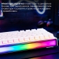 Клавиатура проводная Ajazz NK68 Red Switch USB (NK68-R-W) White  - фото 5 - интернет-магазин электроники и бытовой техники TTT