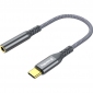 Адаптер-перехідник ColorWay USB-C 3.5 мм Female Audio 14 см (CW-AD-CJ) Grey - фото 2 - інтернет-магазин електроніки та побутової техніки TTT