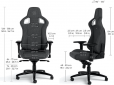 Кресло геймерское Noblechairs EPIC TX Anthrazite - фото 4 - интернет-магазин электроники и бытовой техники TTT