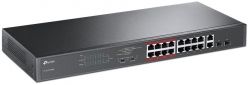 Коммутатор TP-LINK TL-SL1218MP - фото 2 - интернет-магазин электроники и бытовой техники TTT