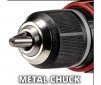 Аккумуляторный ударный шуруповерт-дрель Einhell TE-CD 18/50 Li BL - Solo - фото 2 - интернет-магазин электроники и бытовой техники TTT