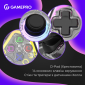 Беспроводной геймпад GamePro GPS13T BT 5.3/USB (PC/iOS/Android/PS3/PS4) RGB Transparent - фото 8 - интернет-магазин электроники и бытовой техники TTT