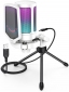 Микрофон Fifine RGB AmpliGame A6VW White - фото 3 - интернет-магазин электроники и бытовой техники TTT