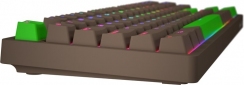 Клавиатура проводная HATOR Rockfall 2 Autograph Edition Mecha TKL Aurum Choco USB (HTK-527) Choco  - фото 5 - интернет-магазин электроники и бытовой техники TTT