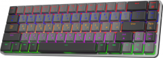Клавиатура GamePro MK122R Red Swich Low Profile 65% Wireless Dark Gray - фото 2 - интернет-магазин электроники и бытовой техники TTT